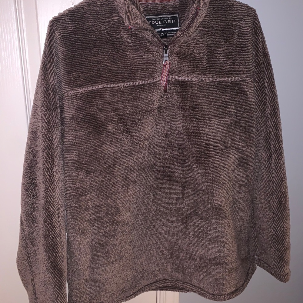 True Grit fleece pullover